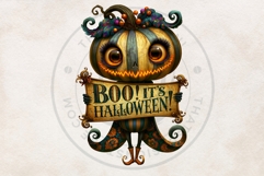 Halloween Curiosities Clipart Set | Spooky Transparent PNG Product Image 4