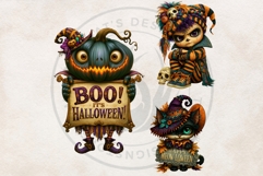 Halloween Curiosities Clipart Set | Spooky Transparent PNG Product Image 6