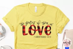 The greatest of these is love - Easter SVG EPS DXF PNG File Product Image 3