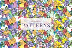 Hand-drawn watercolor flowers and bouquets png Product Image 6