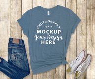 Bella Canvas 3001 mock-up bundle 40 colors Product Image 8