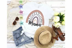Mama Rainbow Svg, Mom Shirt Svg, Mom Svg Product Image 1