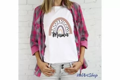 Mama Rainbow Svg, Mom Shirt Svg, Mom Svg Product Image 2