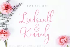 Shinyday & ROCKSTAR font duo - Free Font of The Week Product Image 4