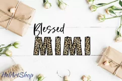 Blessed Mimi PNG, Sublimation png, Grandmother Product Image 1