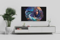 Samsung Frame Tv Art, Zodiac Sign Aquarius Set of 4 Product Image 6