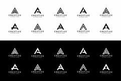set of initial letters a logo design Product Image 1