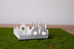 Easter Tray SVG | Paper Cut SVG | Easter Candle Holder Product Image 2