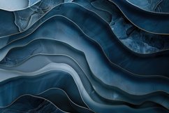 Abstract Blue Waves Background Wallpaper Product Image 1