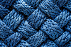 Indigo Rope Pattern Background Wallpaper Product Image 1