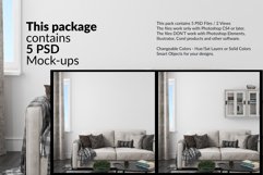 Frames and Wall in Living Room Set Product Image 7