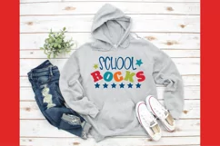 School Rocks SVG Cut File - School SVG DXF EPS PNG JPG PDF Product Image 4