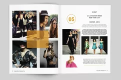Fashion Lookbook Magazine | Photoshop & Indesign Template Product Image 6