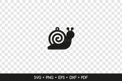 Snail Earring SVG Cut File, Snail Jewelry Template Product Image 2