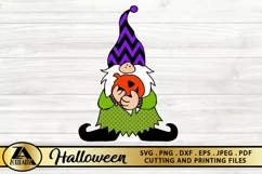 Halloween Gnome SVG PNG EPS DXF Gnomes SVG Gnomes SVG Cricut Product Image 9