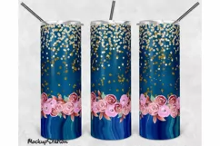 Sublimation Tumbler Design Download for 20oz Skinny Product Image 1