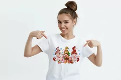 Christmas Coffee Gnomes PNG, Freeze-dried Latte sublimation Product Image 2