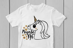 Magestic AF Unicon - Birthday SVG EPS DXF PNG Cutting Files Product Image 3