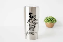 Stop and Smell the Flowers | Butterfly SVG | Inspirational S Product Image 2