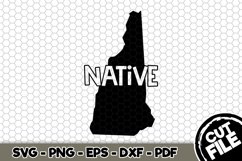 New Hampshire Native - SVG Cut File n653 Product Image 1