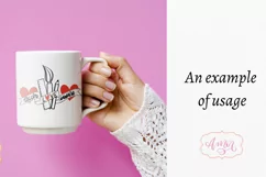 Teach love inspire SVG, teacher appreciation svg Product Image 3