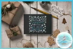 Quote SVG | If Hugs Were Snowflakes I'd Send You A Blizzard Product Image 2