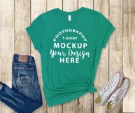 Bella Canvas 3001 mock-up bundle 40 colors Product Image 27