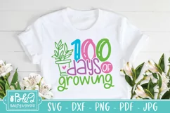 100 Days Of School SVG - 100 Days of Growing Product Image 2