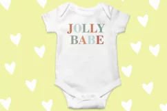 Jolly Babe Christmas SVG - PNG, DXF, SVG, EPS, Cut File Product Image 3