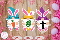 Easter Gnomes SVG, Easter SVG, Sublimation, Bunny Gnomes SVG Product Image 2