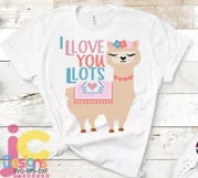 llama svg, alpaca svg, llama face svg, Valentine SVG Product Image 2