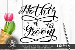 Mother Of The Groom SVG | Wedding SVG | Groom SVG Cut File Product Image 1