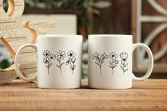 Flower Svg Wildflower Svg Flowers Svg Product Image 5