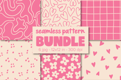 Pink Backgrounds, Pink Pattern Bundle Product Image 1