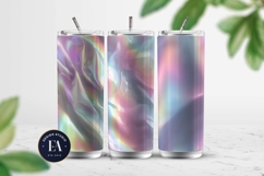 Holographic Pastel Digital Paper, Iridescent Texture Product Image 2