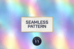 Holographic Pastel Digital Paper, Iridescent Texture Product Image 3