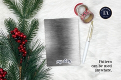 Silver Metallic Texture |Brushed Metal Background Product Image 4