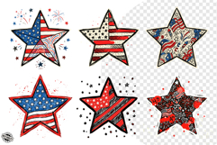 4th of July Stars Clipart Product Image 1