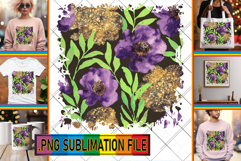 Timeless PNG Sublimation Magic, Flower Pattern Product Image 1