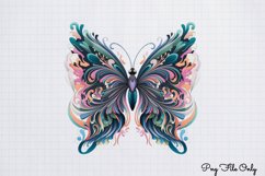 Smoke Butterflies Clipart PNG Product Image 1