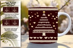 GLAMOROUS 15oz Mug Wrap PNG Design , Holiday Product Image 1