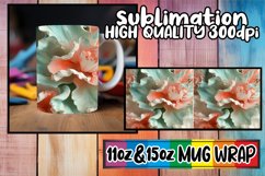 Artistic Harmony Mug Wrap, 11oz 15oz Sublimation Product Image 1