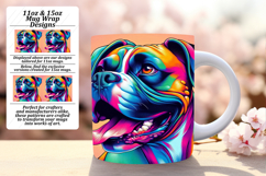 Flawless 11oz Mug Wrap Png Artwork , Dog Product Image 1