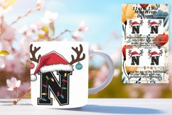 ELEGANT PNG for 15oz Mug Wrap , Christmas Product Image 1