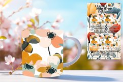 Vibrant Petal Mug Sublimation: Whimsical Spring Assortment Product Image 1
