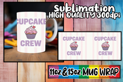 Uplifting dreams 11oz 15oz mug wrap, Retro Food Product Image 1