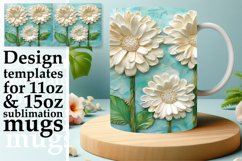 Petal Paradise: 3D Mug Sublimation Product Image 1