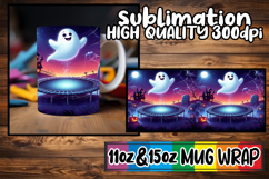 Lively dreams 11oz 15oz sublimation wrap, Ghost Product Image 1