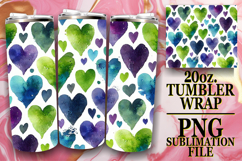 PRESENT OF JOY 20oz TUMBLER WRAP, Heart Product Image 1