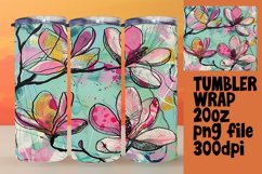 Vibrant Floral Patterns for 20oz Tumblers Product Image 1